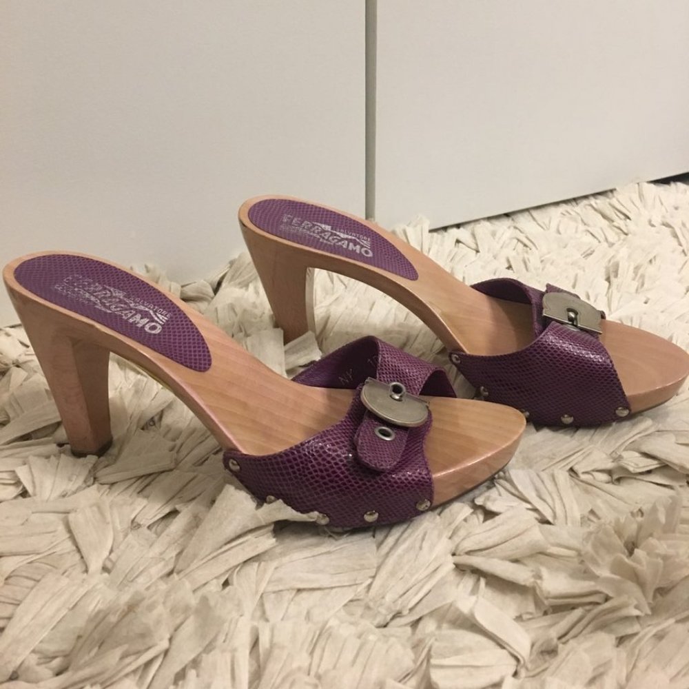 Salvatore Ferragamo Heels (run small)